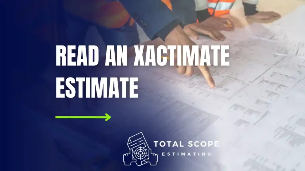 an Xactimate Estimate
